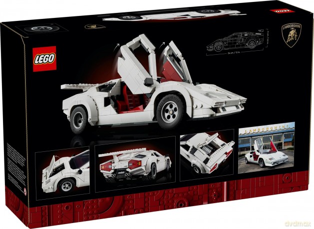 LEGO - Icons - Lamborghini Countach 5000 Quattrovalvole (10337.)