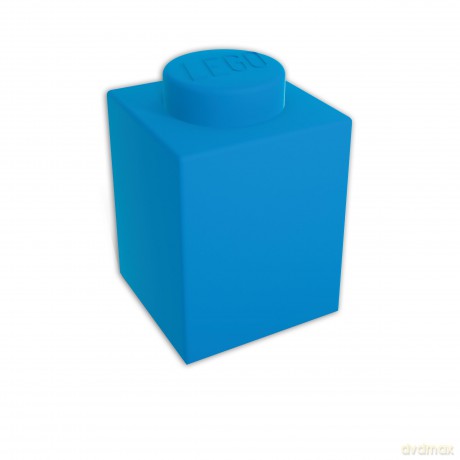 LEGO - Silicone Brick - Night Light w/LED - Blue