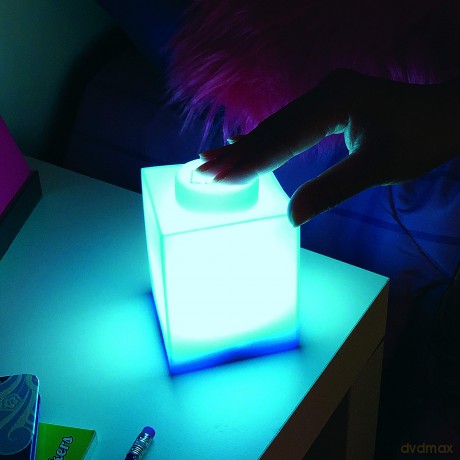 LEGO - Silicone Brick - Night Light w/LED - Blue