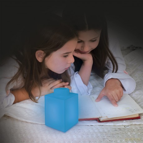 LEGO - Silicone Brick - Night Light w/LED - Blue