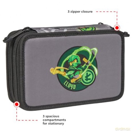 LEGO Ninjago - 3 Layer Pencil Case - Elemental Master of Energy (20291-2501)
