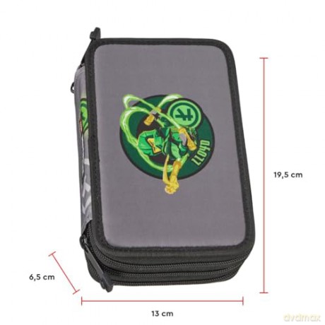 LEGO Ninjago - 3 Layer Pencil Case - Elemental Master of Energy (20291-2501)