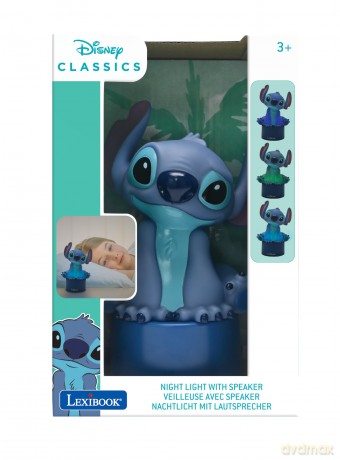 Lexibook - Stitch nightlight with speaker (NS01D)