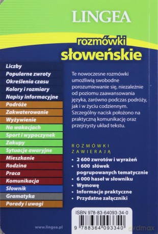 Rozmówki Słoweńskie [KSIĄŻKA]