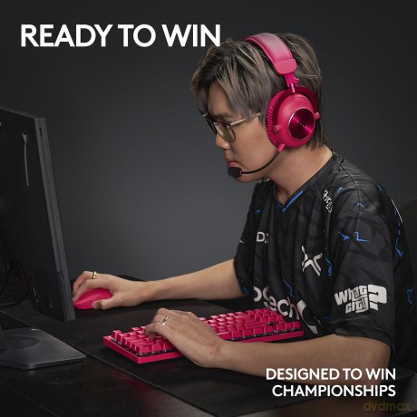 Logitech - G PRO X SUPERLIGHT 2 LIGHTSPEED Gaming Mouse, Magenta