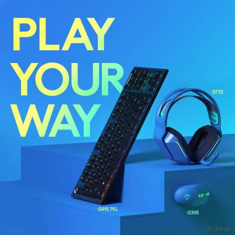 Logitech - G305 Wireless Gaming Mouse - Blue