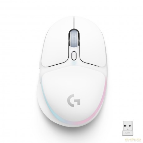 Logitech - G705 - Wireless Gaming Mouse - Off White