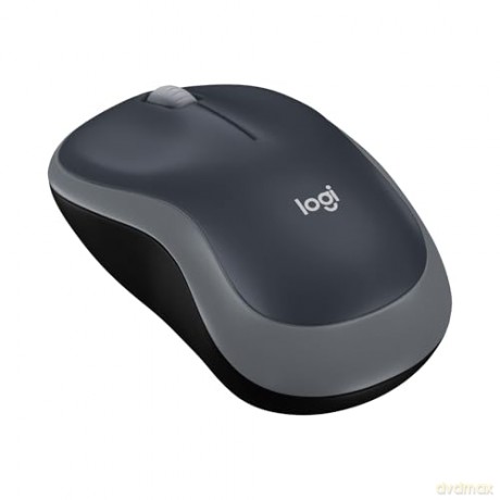 Logitech - M185 Mouse USB Grey Wireless