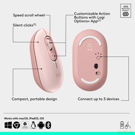 Logitech - Pop Icon Mouse