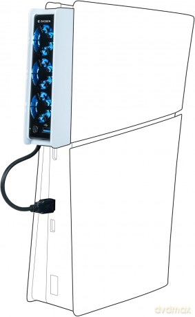 Nacon Cooling Fan White/Black PS5 Slim