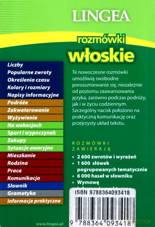 Rozmówki Włoskie Wyd. 4 - Lingea [KSIĄŻKA]