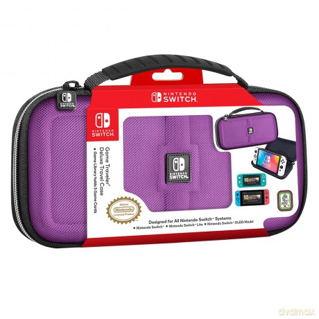 Etui podróżne Nacon Switch Travel Case Purple Switch Lite/Switch OLED