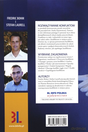 Rozwiązywanie Konfliktów Praktyczny Poradnik Dla Pracodawców I Menedżerów - Fredric Bohm,Stefan Laurell [KSIĄŻKA]