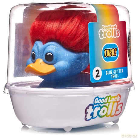 Numskull - Trolls Tubbz 1st ED Blue Glitter (Red Hair) [FIGURKA]