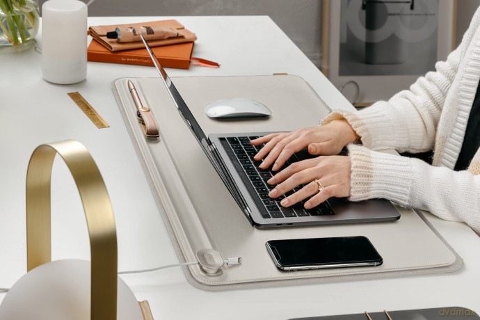 Orbitkey - Desk Mat Medium - Stone