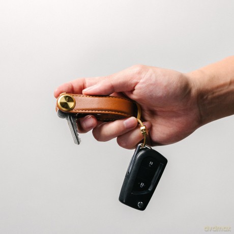 Orbitkey - Key Organiser Pro Leather - Cedar