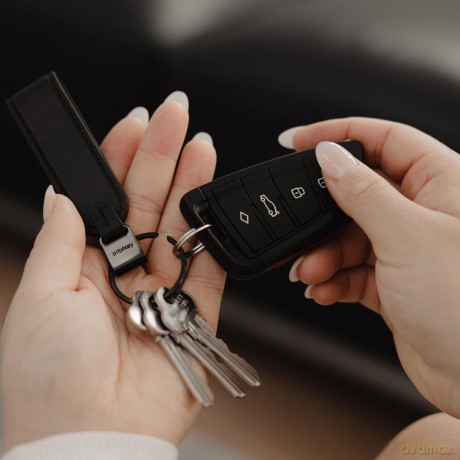 Orbitkey - Loop Keychain - Black