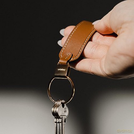 Orbitkey - Loop Keychain - Caramel