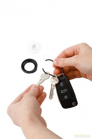 Orbitkey - Slim Case for AirTag - Black