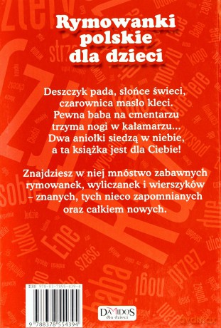 Rymowanki Polskie Dla Dzieci Tw [KSIĄŻKA]