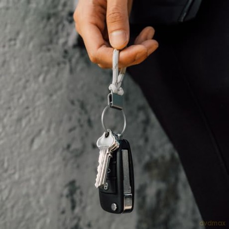 Orbitkey - Urban Loop Keychain - Stone