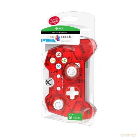 PDP Mando con Cable Rock Candy Licencia Oficial Xone Red