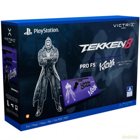 PDP Victrix Pro FS Arcade Fight Stick Tekken 8 Kazuya