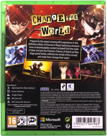 Persona 5 Royal (Remastered) [GRA XBOX SERIES X]