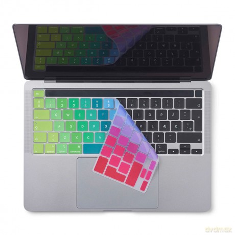 Philbert - Keyboard cover - Scandinavian letters - MacBook Pro 13" M1-M2 2020/2022 and 16 2019 - Rainbow [ETUI]