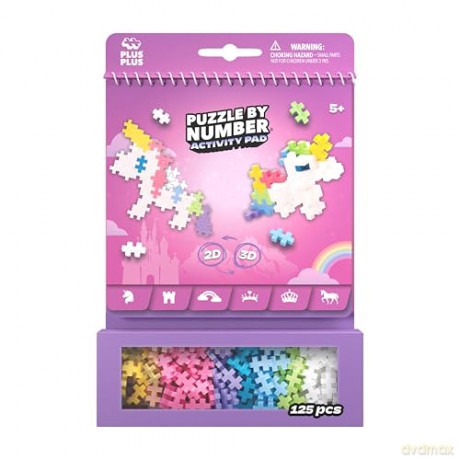 Plus Plus - Fairy Tale Activity Pad - (3988)