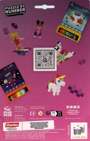 Plus Plus - Fairy Tale Activity Pad - (3988)
