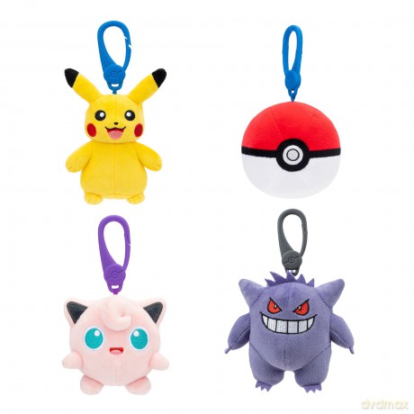 Pokemon - Plush Clip On W12 Ass - (95177-12)
