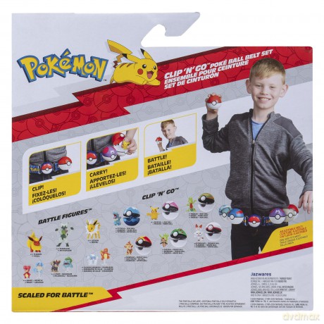 Pokemon - Clip N Go Belt Set Squirtle (PKW3648) [FIGURKA]