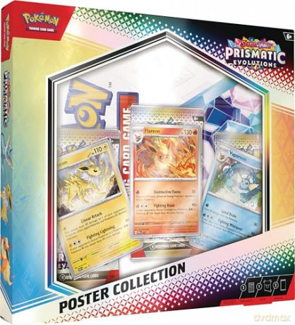 Pokemon - SV8.5 Prismatic Evolutions - Poster Collection Box (POK10041) [KARTY]