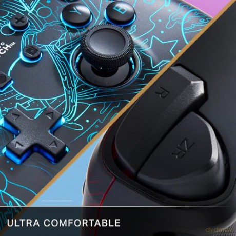 PowerA Enhanced Wireless Controller With Lumectra - Galactic Vortex (Nintendo Switch)