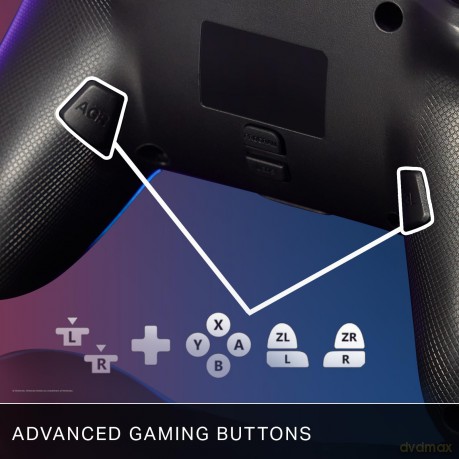 PowerA Enhanced Wireless Controller With Lumectra - Galactic Vortex (Nintendo Switch)