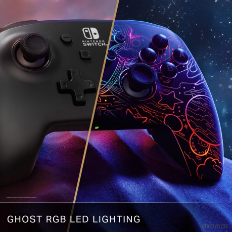 PowerA Enhanced Wireless Controller With Lumectra - Galactic Vortex (Nintendo Switch)