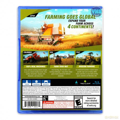 Pure Farming 2018 [GRA PS4]