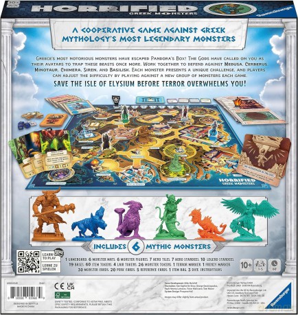 Ravensburger - Horrified Greek Monsters - (10822407) [GRA PLANSZOWA]