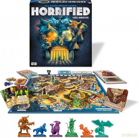 Ravensburger - Horrified Greek Monsters - (10822407) [GRA PLANSZOWA]