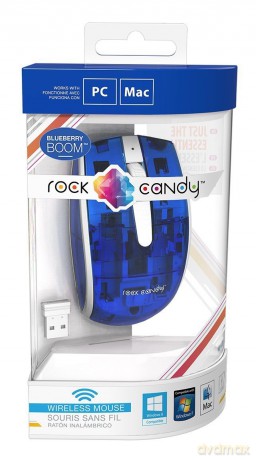 Rock Candy Wireless Mouse - Blueberyy Boom