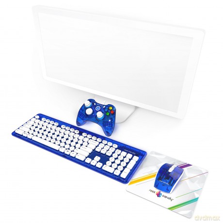 Rock Candy Wireless Mouse - Blueberyy Boom