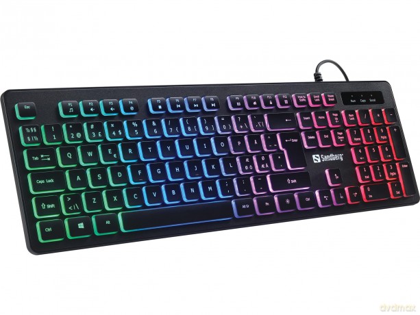 Sandberg - Gamer Keyboard Stealth NORDIC