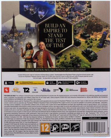 Sid Meier's Civilization VII (Deluxe Edition) [GRA PS5]