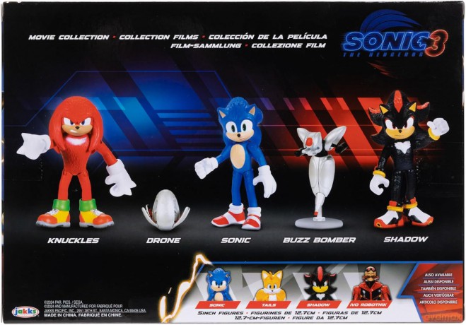 Sonic 3 Movie - 2.5 Figure Multi-Pack Wave 1(424084) [FIGURKA]