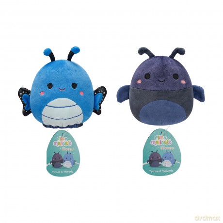Squishmallows - 13 cm Plush P22 Flip A Mallows - Tyrone and Waverly