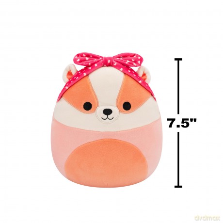 Squishmallows - 19 cm Heart Plush - Rostam Badger