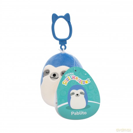Squishmallows - 9 cm P22 Clip On - Pablito Blue Sloth