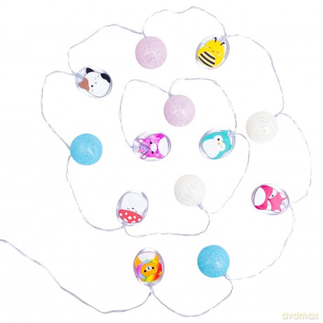 Squishmallows - String Lights - Pastel - 330cm