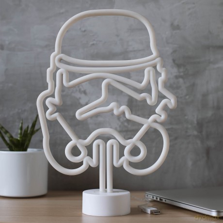Storm Trooper Wire Framed Light